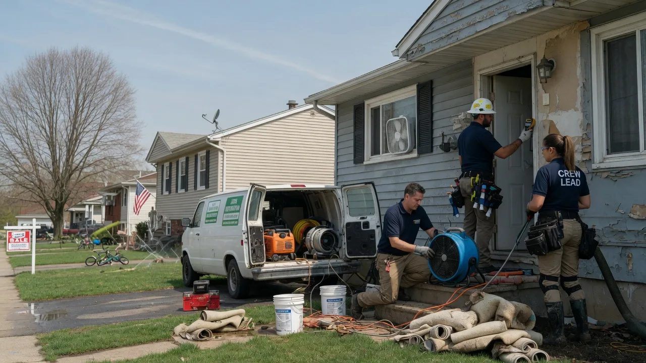 Flood Cleanup in Bartelso, IL near me